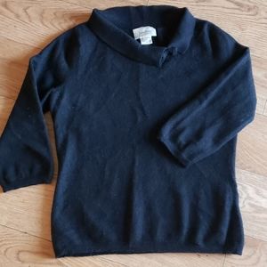 Cute cashmere black Sweater